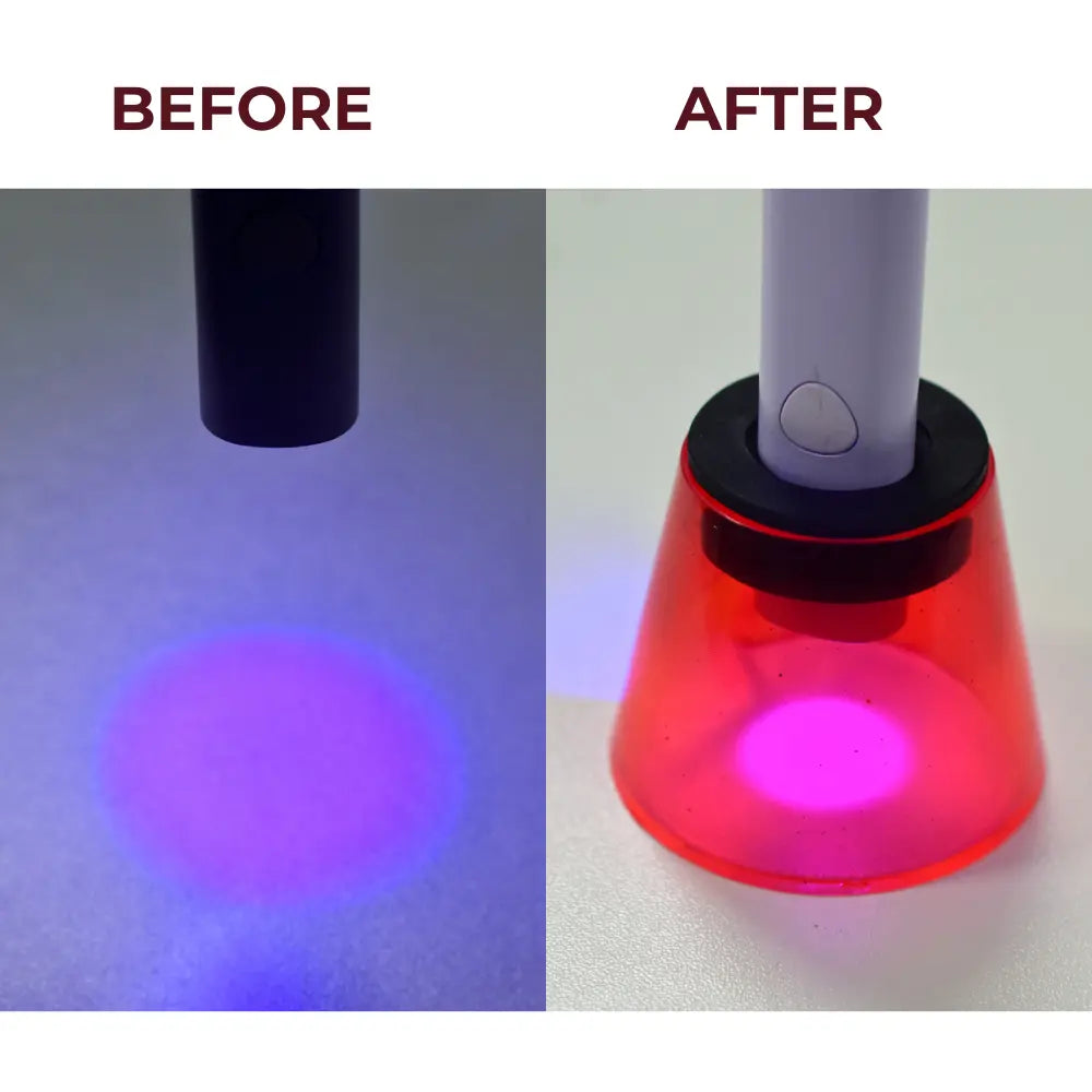 Nail Lamp UV Shield - Protective Cap for Gel Curing Safety | Eye Protection