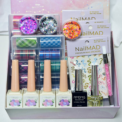 NailMAD Mystery Box - Gel Polishes & Accessories