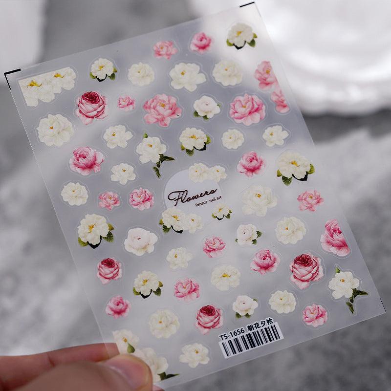 NailMAD Nail Art Stickers Adhesive Slider Sunflowers Sticker Decals - Nail MAD