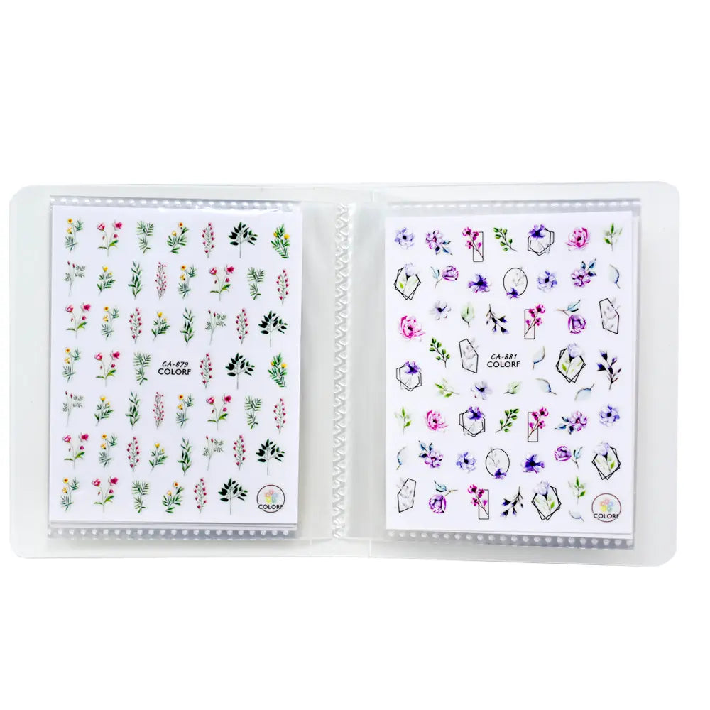 Nail Sticker Storage Album | Mini, Standard & Jumbo Organizer