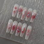 Nail Art Stickers Adhesive Embossed Shell Color Butterfly Wings Sticker Decals TL031