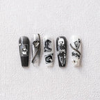 Nail Art Stickers Adhesive Slider Embossed Sexy Lady Design Sticker Decals 