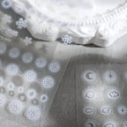 Nail Art Stickers Adhesive Slider Stars Moon Sticker Decals FS041