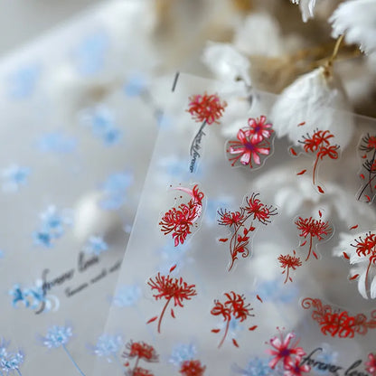 Nail Art Stickers Adhesive Sliders Mandala Flowers Sticker Decals 