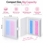 Nail Foil Storage Album – 160-Slot Compact Organizer