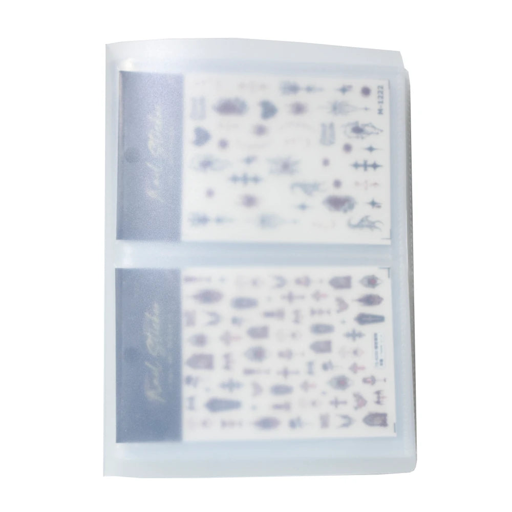 Nail Sticker Organizer Album (80/160 Slots)