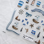 Nautical Nail Art Stickers Ship Anchor Beacon Design Adhesive Sticker Decals TS2947