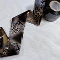 1roll 120m Leopard Nail Art Foils Animal Print Snakeskin Nail Transfer Foil Paper Starry Sky Paper Decoration - Nail MAD