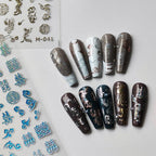 Tensor Nail Art Stickers Metal Colors Lines Sticker Decals - Nail MAD