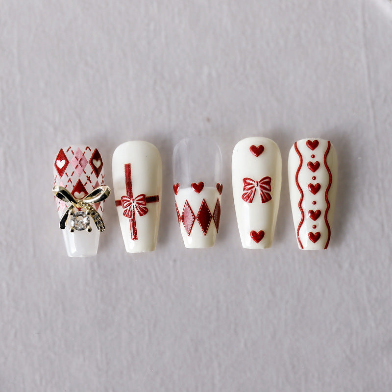 Tensor Nail Stickers Embossed Vintage Grid TS2369 - Nail MAD