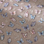 Aurora Shell Light Nail Art Stickers Adhesive Watercolor Butterfly Sticker Decals TL179 - Nail MAD