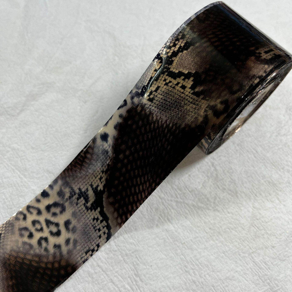 1roll 120m Leopard Nail Art Foils Animal Print Snakeskin Nail Transfer Foil Paper Starry Sky Paper Decoration - Nail MAD