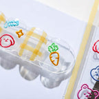 Kawaii Bear Nail Art Stickers Adhesive Slider Cute Cartoon Embossed Sticker Decals - Nail MAD