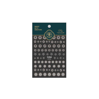Tensor Nail Art Stickers Stars Moon Sticker Decals - Nail MAD