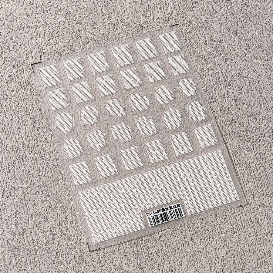 NailMAD Nail Art Stickers Adhesive Slider Embossed Polka Dots Sticker Decals TS3599 - Nail MAD