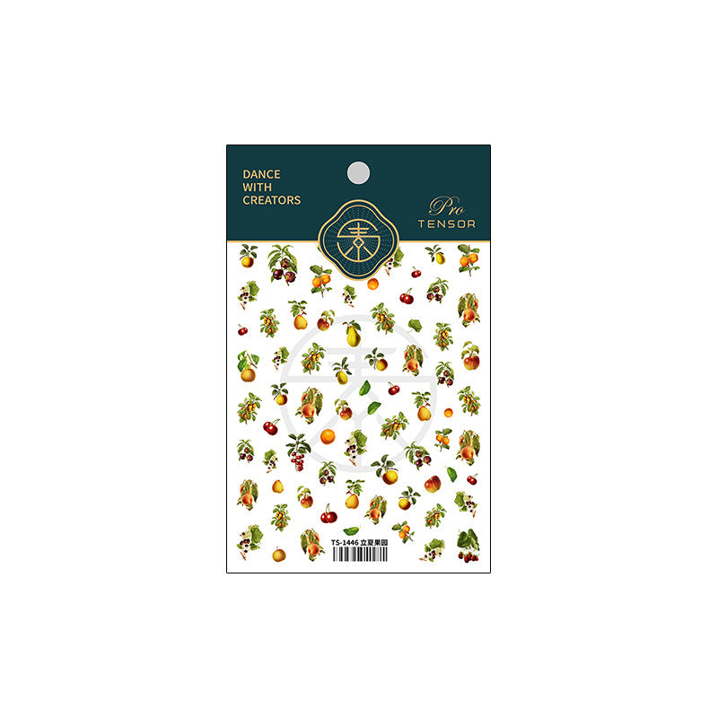 Tensor Nail Art Stickers Fruit Sticker Decals - Nail MAD