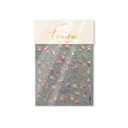 Fruit Nail Art Stickers Adhesive Peach Leaf Sticker Decals to3881