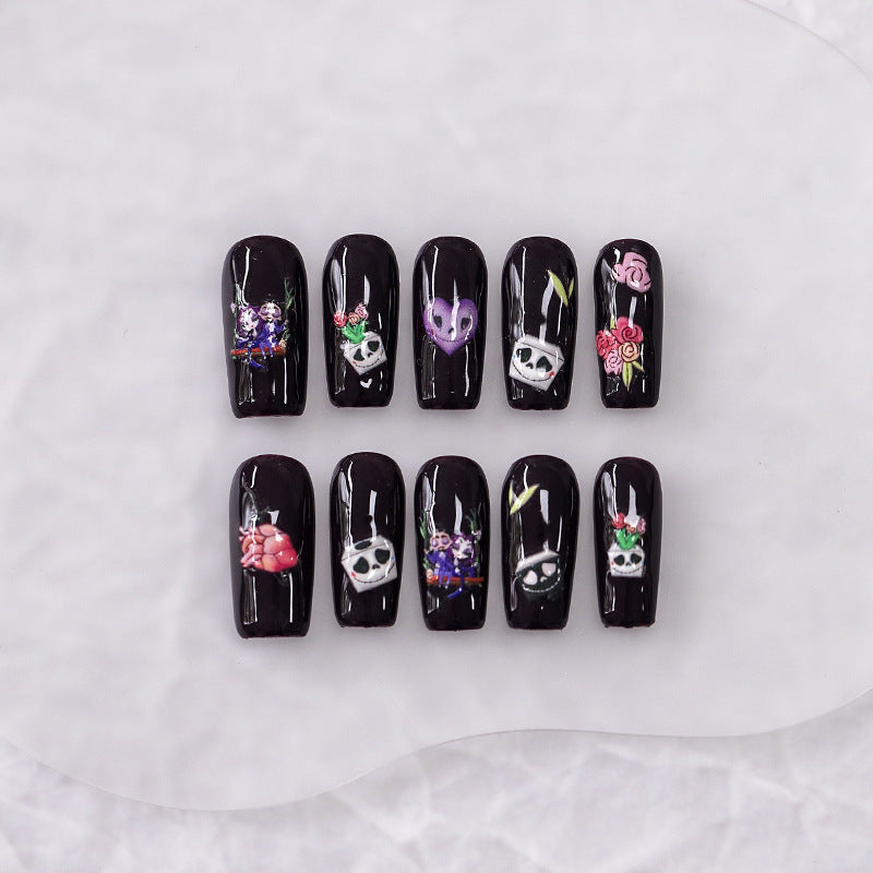 Tensor Nail Art Stickers Devil Sticker Decals - Nail MAD