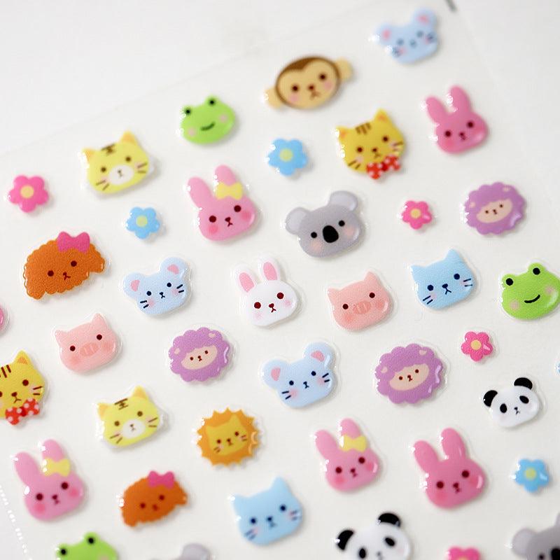 Tensor Nail Art Stickers Cartoon Jelly Sticker Decals M129 - Nail MAD
