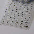 Tensor Nail Art Stickers Metal Colors Lines Sticker Decals - Nail MAD