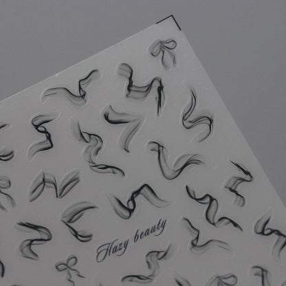 Tensor Nail Art Stickers Ribbon Sticker Decals TS2805 - Nail MAD