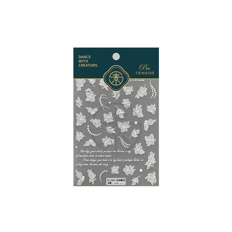 Tensor Nail Sticker Flower TS3306 - Nail MAD