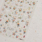 Fruit Nail Art Stickers Adhesive Peach Leaf Sticker Decals to3881