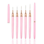 5pcs Nail Art Liner Brushes Sizes 6/9/11/15/25mm