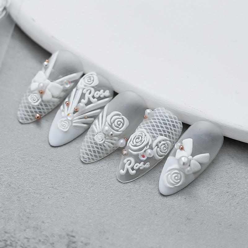 Tensor Nail Sticker Bridal Lace TS1135 - Nail MAD