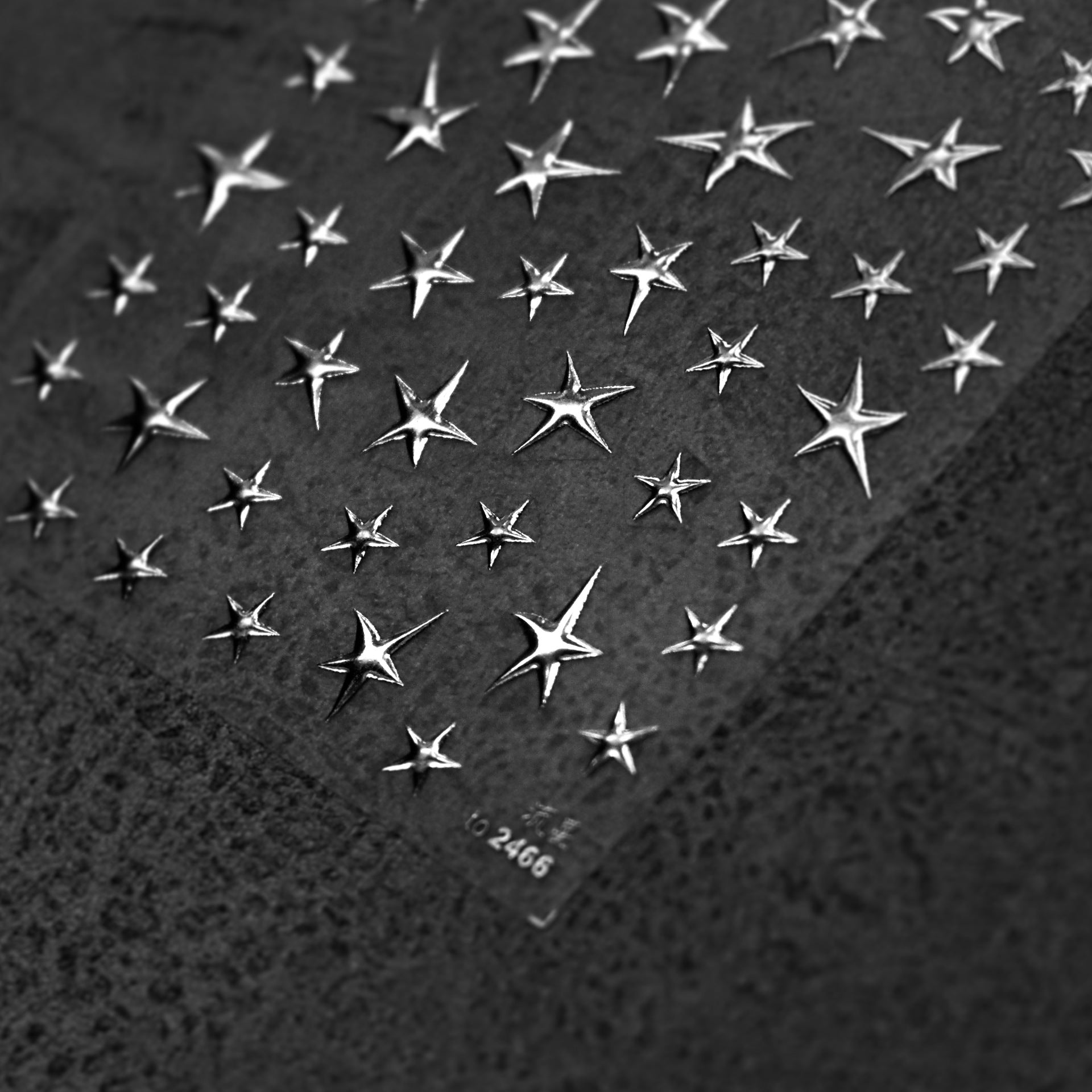NailMAD Nail Art Stickers Adhesive Star Embossed Sticker Decals Metal Color Self-Adhesive DIY Manicure Accessories to2246