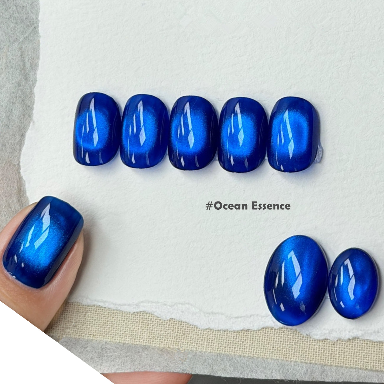 Galaxy Cat Eye Magnetic Gel Polish - Velvet Aurora Effect 12ml