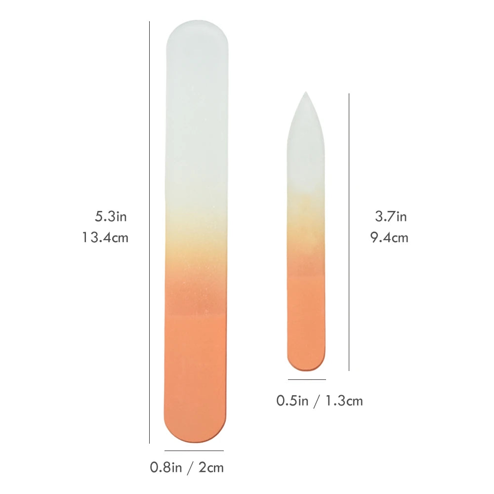 Ombre Crystal Nail File Set