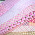 Pastel Preppy Plaid Nail Foil Collection - 388