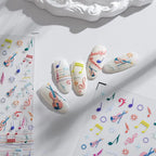 Phonetic Symbol Design Nail Art Stickers Adhesive Sliders Musical Notes Sticker Decals TS1651