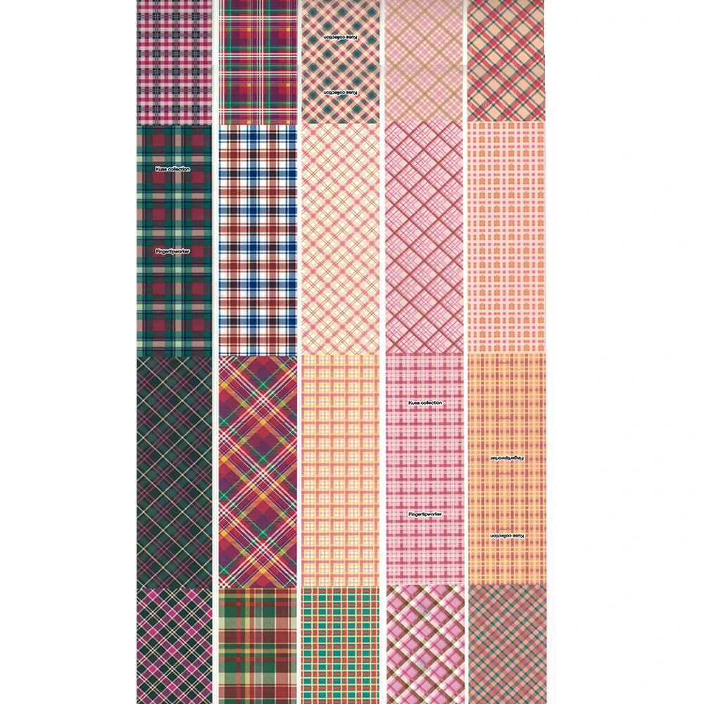 Plaid Perfection Nail Foil Collection (50cm) - 3958