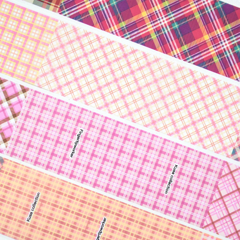 Plaid Perfection Nail Foil Collection (50cm) - 3958