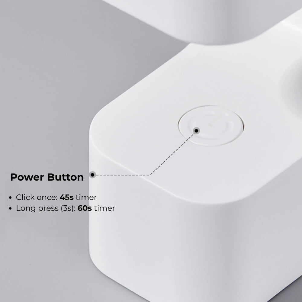 Portable Mini Cube UV/LED Lamp (12W) - Best for Flash Curing