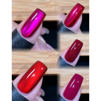 Red Cat Eye & Jelly Gel Polish 12ml