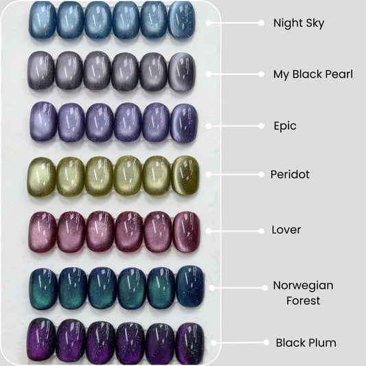 Reflective Diamond Cat Eye Magnetic Gel Polish 12ml