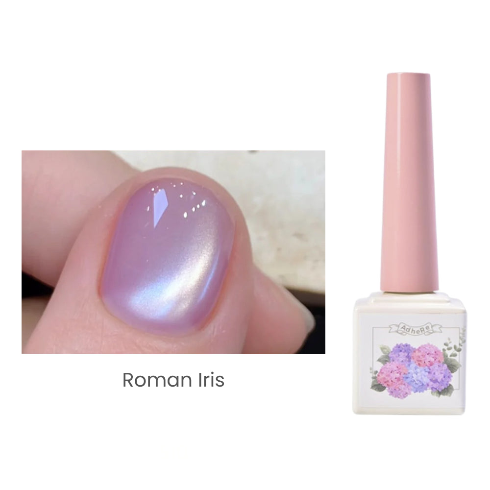 Icy Jelly Cat Eye Magnetic Gel Polish - Sparkle Glass Bead Effect Nail 12ml