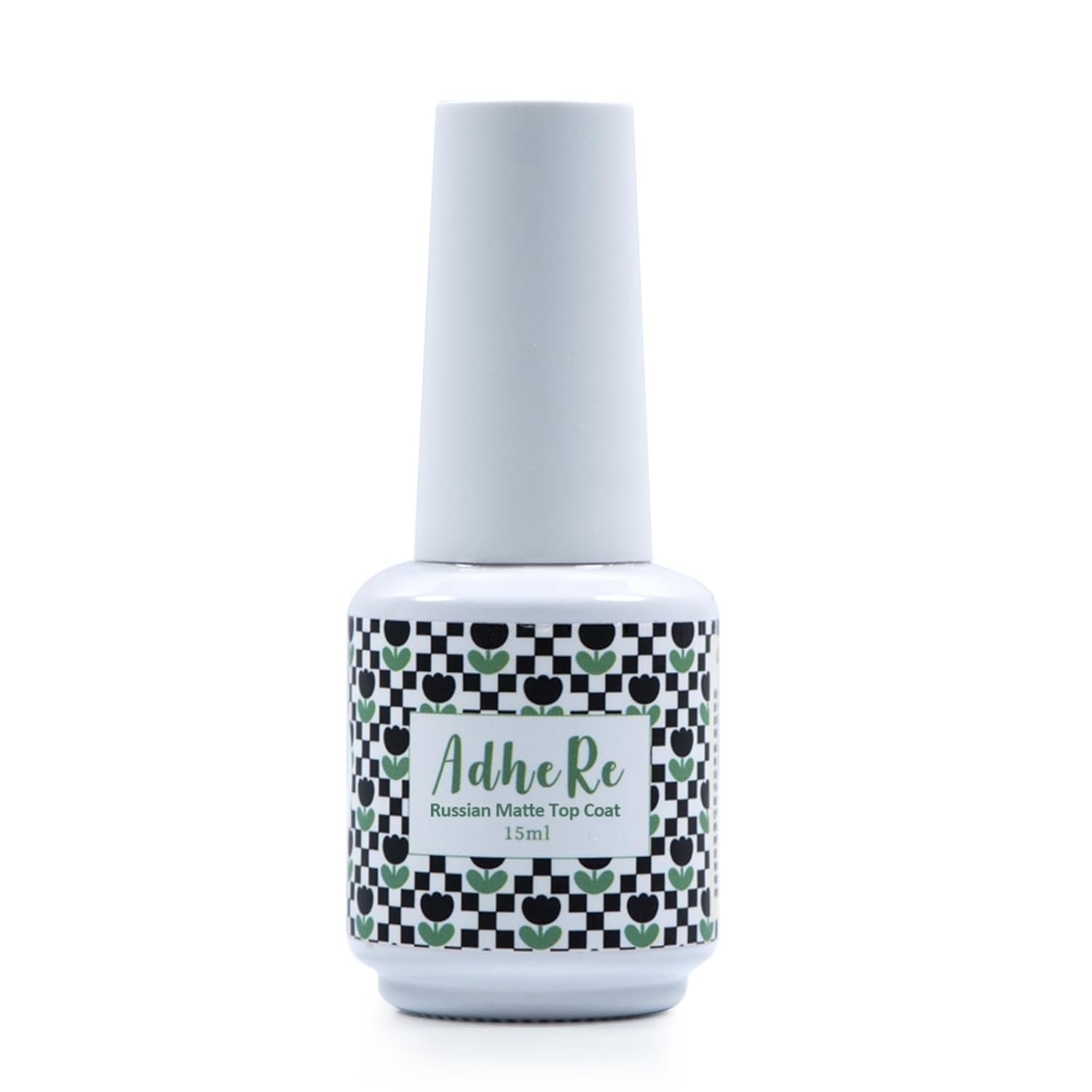 Russian Matte Gel Top Coat 15ml - Professional Powder-Resist Velvet Gel Polish