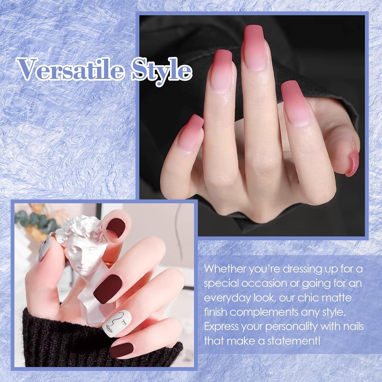 Russian Matte Gel Top Coat 15ml - Professional Powder-Resist Velvet Gel Polish