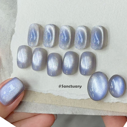 Galaxy Cat Eye Magnetic Gel Polish - Velvet Aurora Effect 12ml