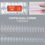Sandwich Dual Nail Forms - Coffin