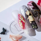 Sexy Nail Art Stickers Adhesive Slider Body Art Embossed Sticker Decals TS1527