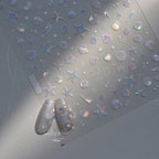 Shell Light Nail Art Stickers Adhesive Starfish Sticker Decals 