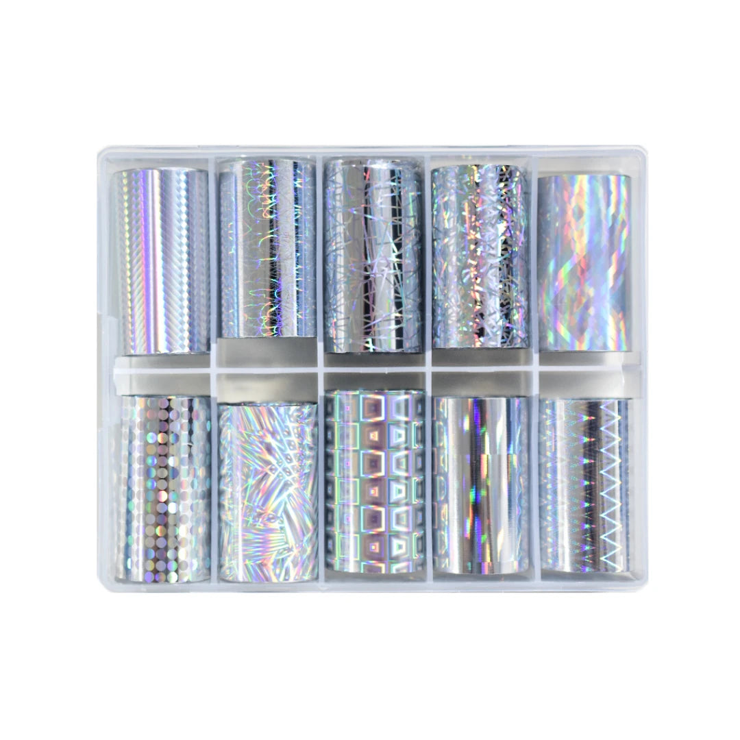 Y2K Flashback Holographic Nail Foil Collection - 393