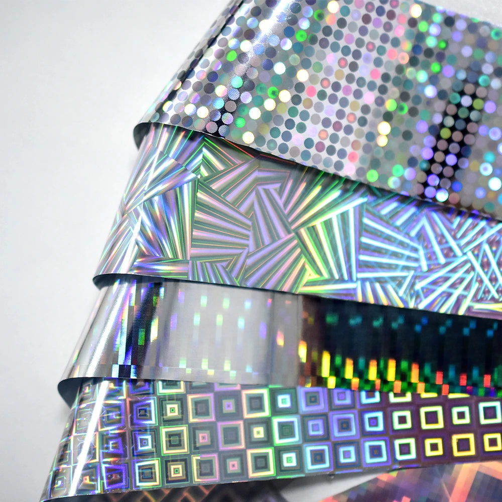 Y2K Flashback Holographic Nail Foil Collection - 393