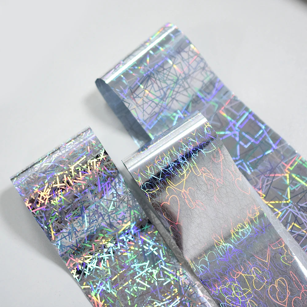 Y2K Flashback Holographic Nail Foil Collection - 393
