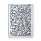2-Pack Silver Shattered Glass Nail Foil Sheets | Limited Edition